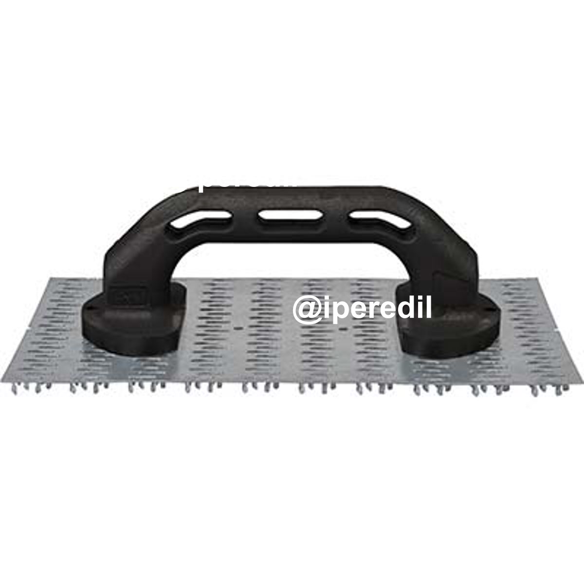 RASCHIATORE INTONACO ACCIAIO MANICO PLASTICA MM 250X150