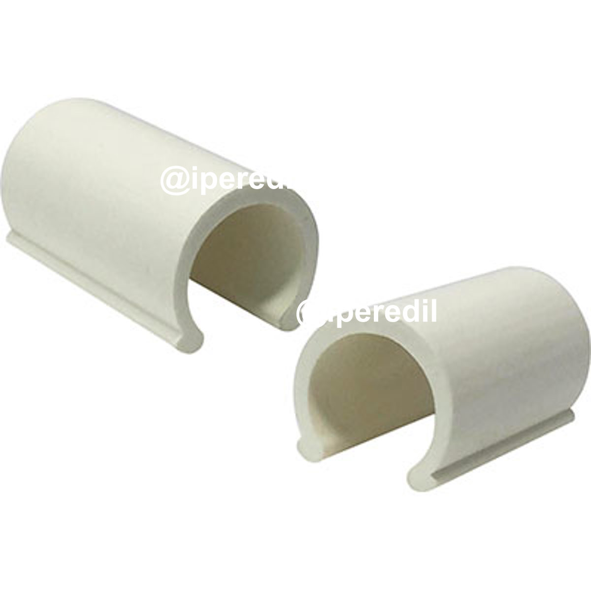 CLIP BLOCCA FOGLIA POLIETILENE X SERRE PVC MM 25=3/4 CF=KG 1 PZ 80 CIRCA