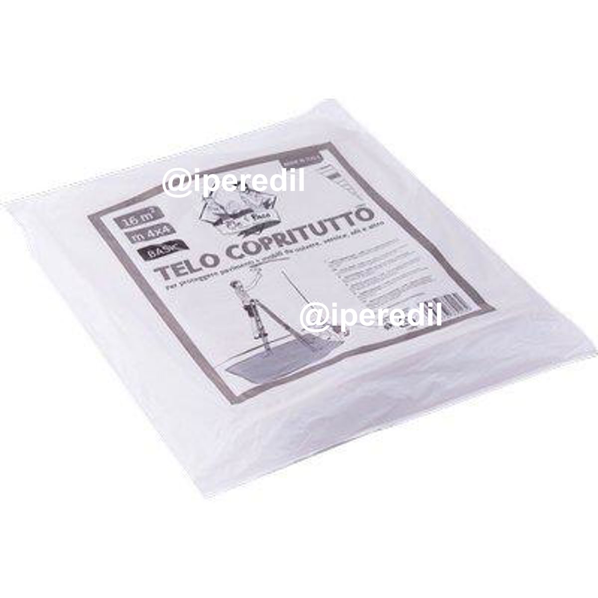 TELO COPRITUTTO PE BASSA DENSITA ELEPACKING MT 4X4 GR 700