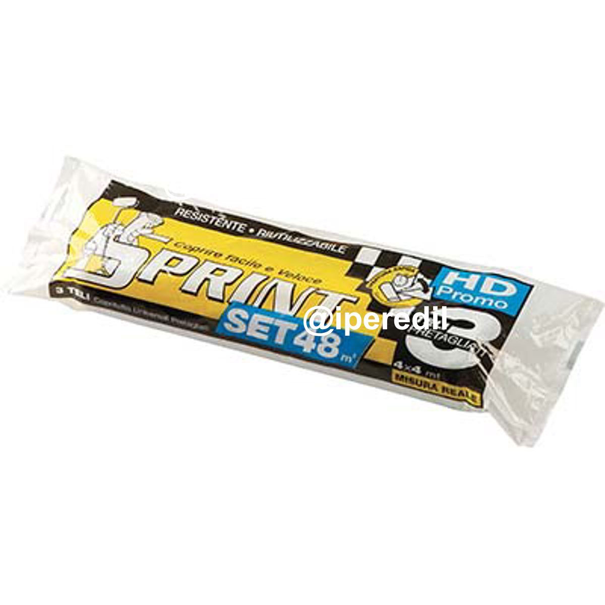 TELO COPRITUTTO PE ALTA DENSITA SORAGNI MT 12X4=3 TELI 4X4 GR 330