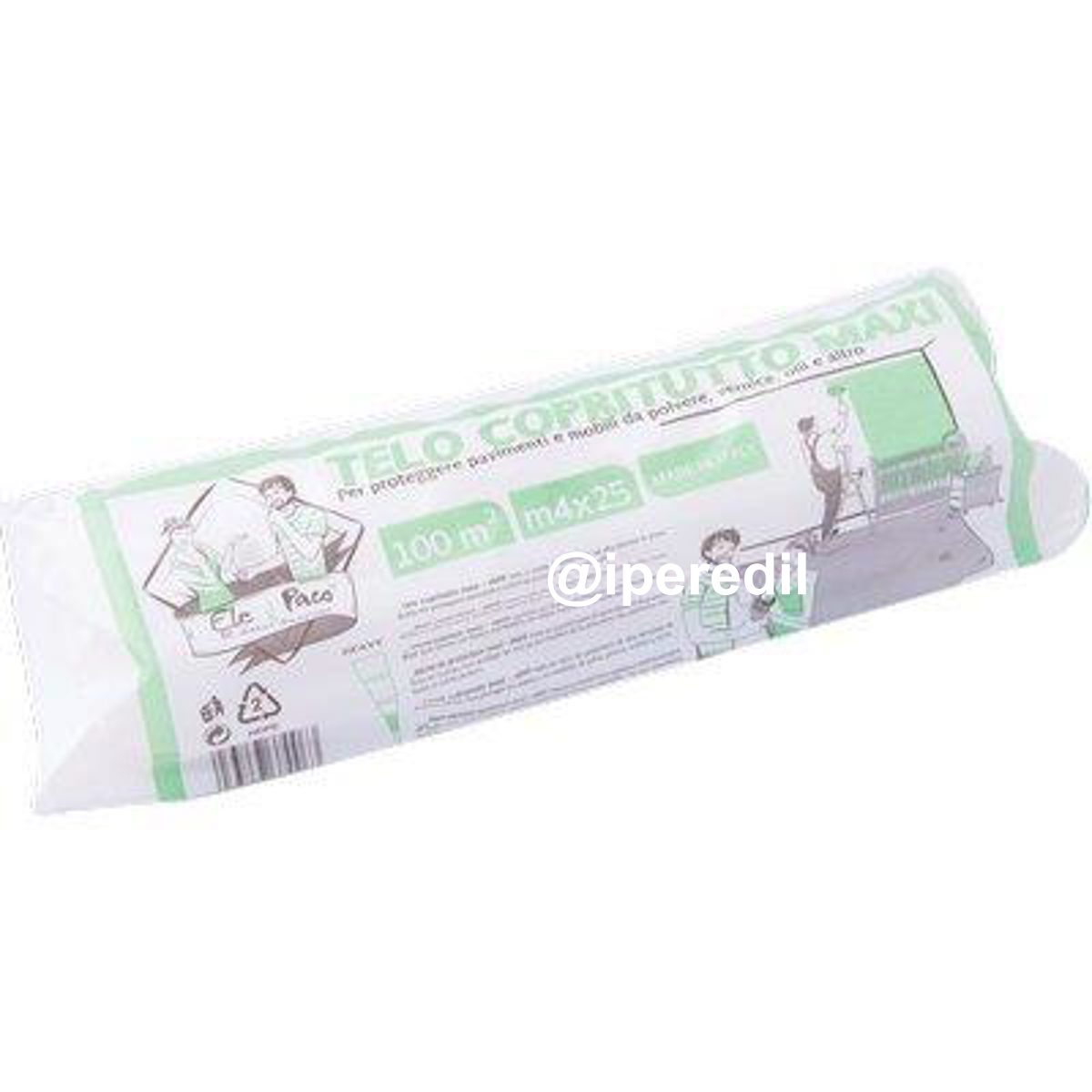 TELO COPRITUTTO PE ALTA DENSITA ELEPACKING MT 4X25 GR 570 CA