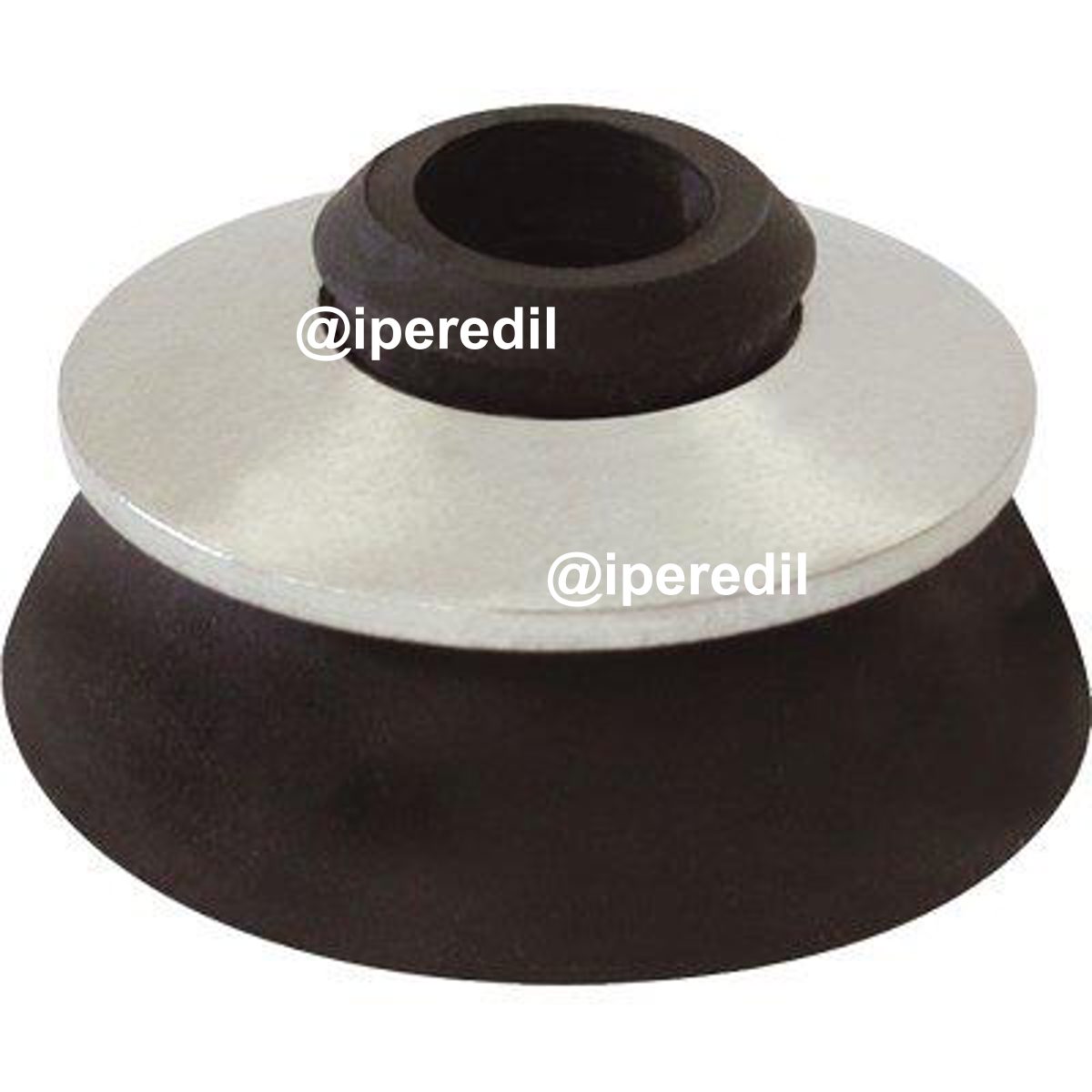 RONDELLA TONDA ALLUMINIO X TIRAFONDO GUARNIZIONE EPDM MM 6,0X25 CF=PZ 100