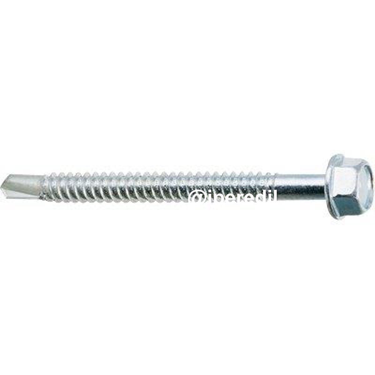 VITE AUTOPERFORANTE METALLO AMBROVIT TECC ZINCATA BIANCA MM 6,3X100 CF=PZ 100