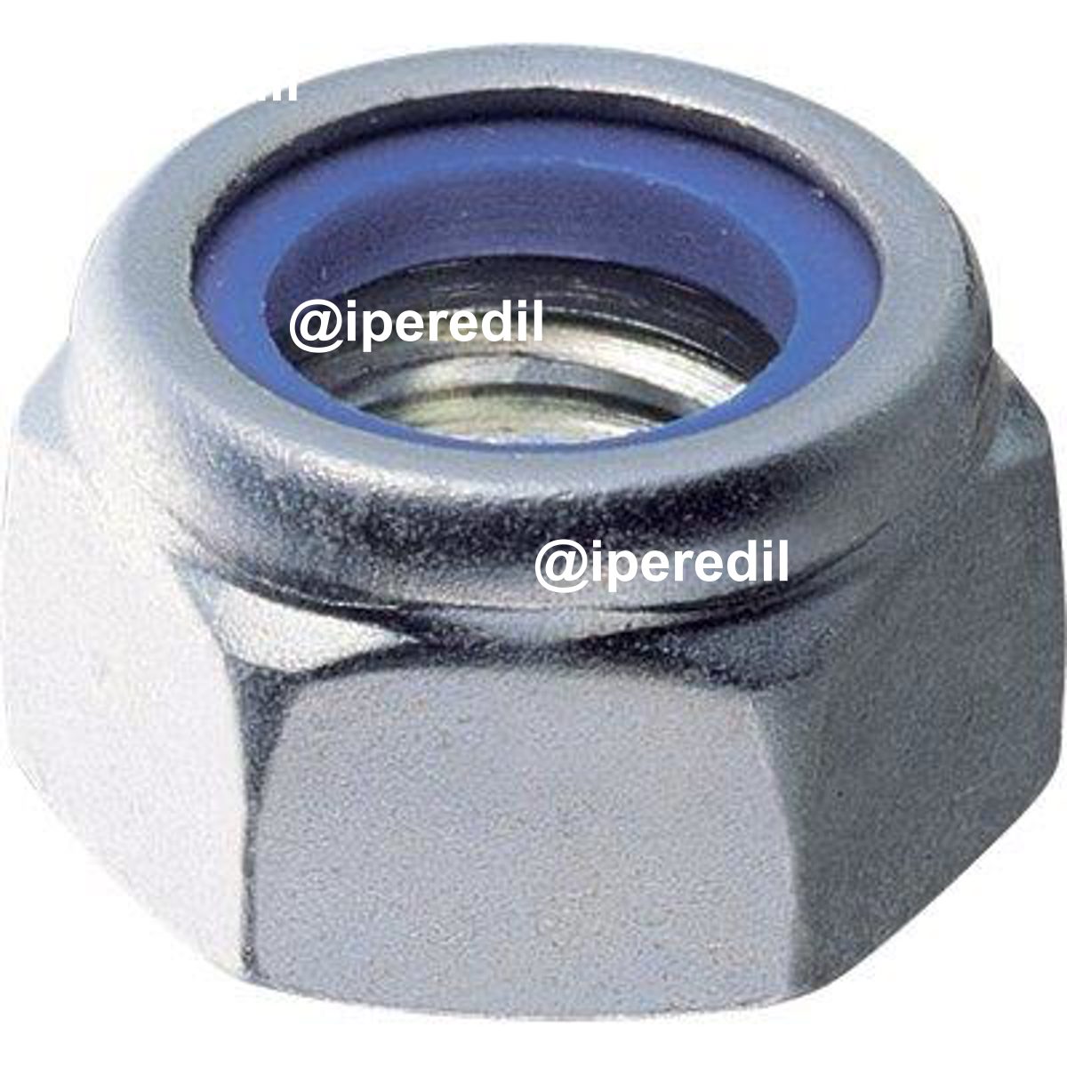 DADO ESAGONALE AUTOBLOCCANTE ALTO ZINCATO M 14 CF=PZ 200