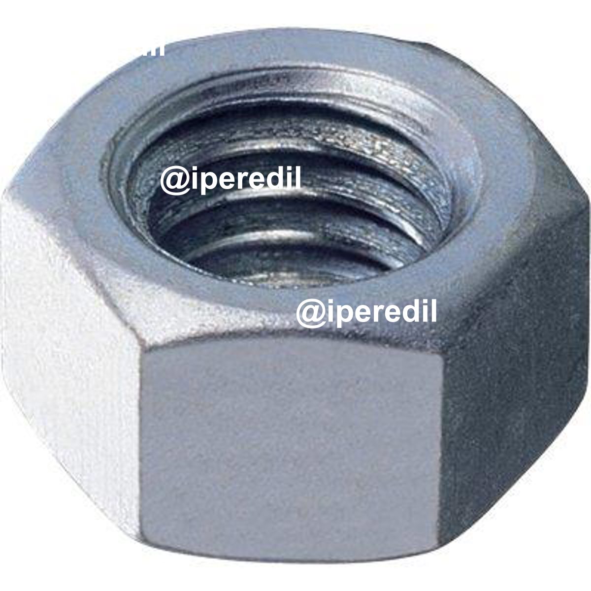 DADO ESAGONALE ZINCATO CLASSE 8.8 M 24 CF=PZ 50
