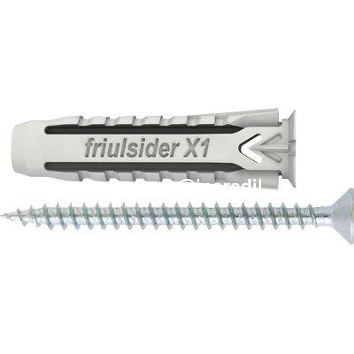TASSELLO NYLON X1 VITE FRIULSIDER VITE TSP CAVA PZ X1 8 CF=PZ 50