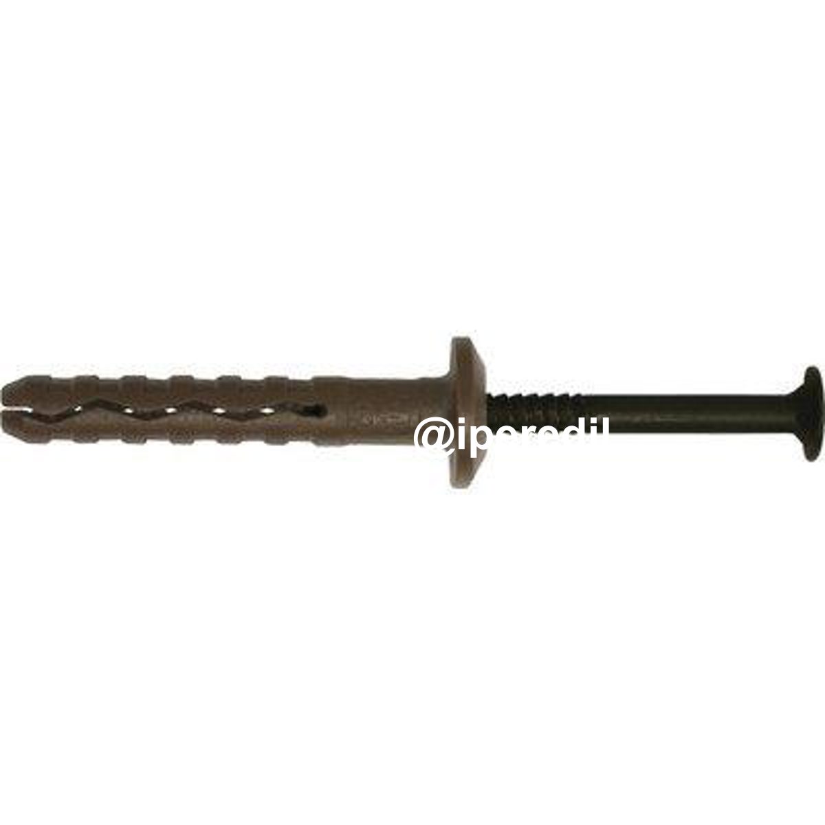 TASSELLO NYLON PROLUNGATO TBB 62109 FRIULSIDER VITE ZINC NERA TSP CAVA PZ TBB 6X40/10 CF=PZ 200