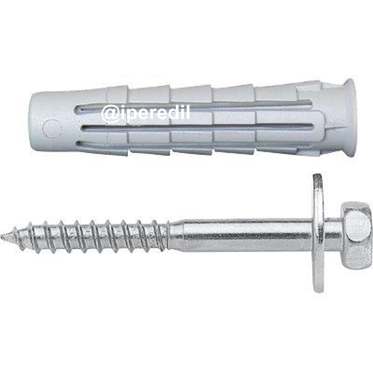 TASSELLO NYLON T6/VTE R ELEMATIC VITE TE ZINCOCROMATA T6/VTE R 10 CF=PZ 50