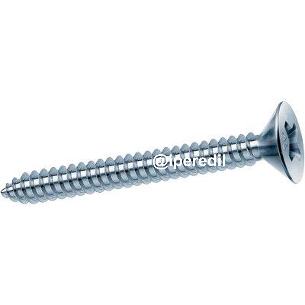VITE AUTOFILETTANTE TSP MUSTAD CAVA PH ZINCATA BIANCA MM 4,8X25 CF=PZ 500