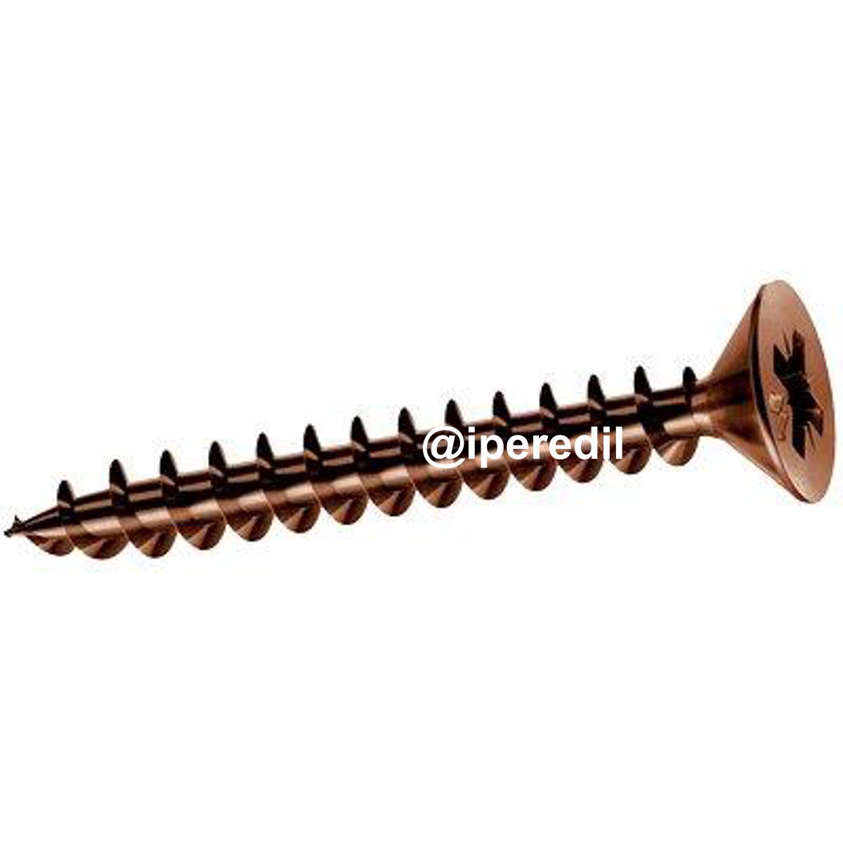VITE TRUCIOLARE TSP BRONZATA PANELVIT MUSTAD CAVA PZ FILETTO INTERO MM 3,5X18 CF=PZ 500
