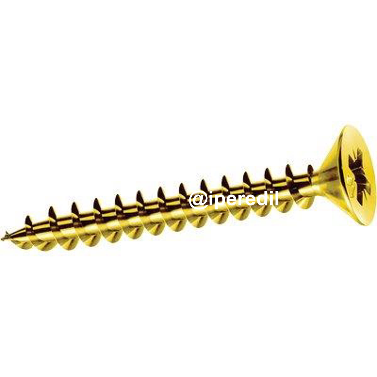 VITE TRUCIOLARE TSP OTTONATA PANELVIT MUSTAD CAVA PZ FILETTO INTERO MM 3,0X16 CF=PZ 500