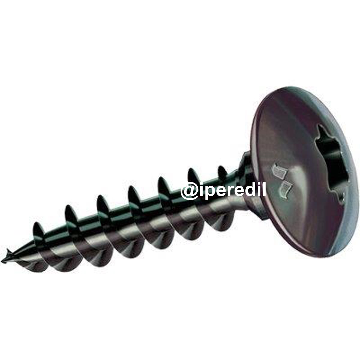 VITE TRUCIOLARE FC PANELVIT TX NEROPLUS MUSTAD CAVA TX FILETTO INTERO MM 6,0X30 CF=PZ 200