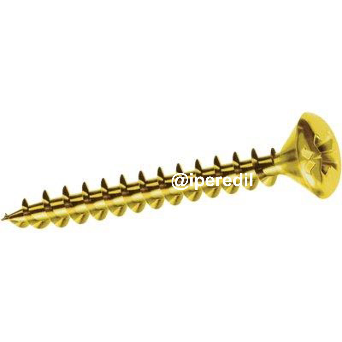 VITE TRUCIOLARE TSC OTTONATA PANELVIT MUSTAD CAVA PZ FILETTO INTERO 3,5X20 CF=PZ 500