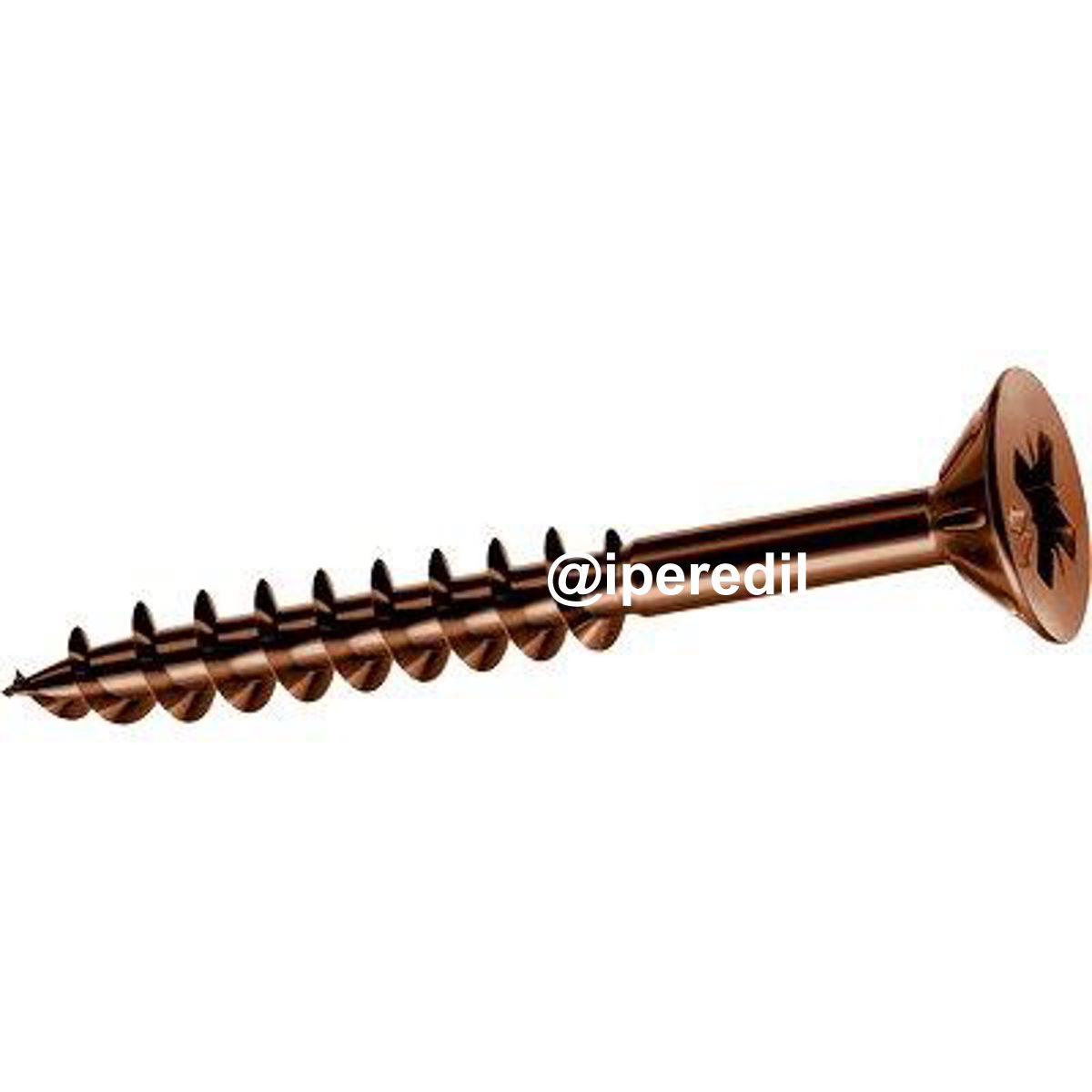 VITE TRUCIOLARE TSP PF BRONZATA PANELVIT MUSTAD CAVA PZ FILETTO PARZIALE MM 4,5X70 CF=PZ 200