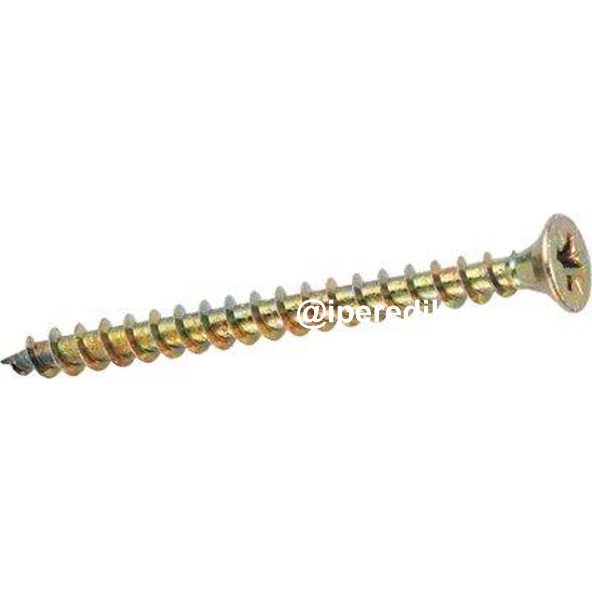 VITE TRUCIOLARE TSP ZINCATA GIALLA AMBROVIT CAVA PZ FILETTO INTERO MM 3,0X16 CF=PZ 1000