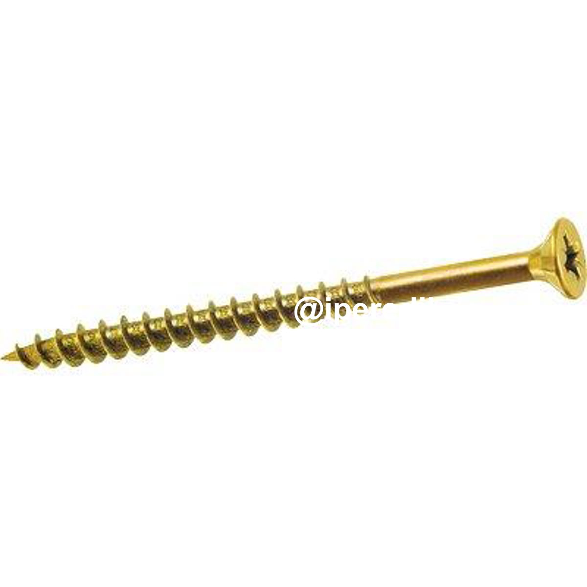 VITE TRUCIOLARE TSP PF ZINCATA GIALLA AMBROVIT CAVA PZ FILETTO PARZIALE MM 6,0X 70 CF=PZ 200