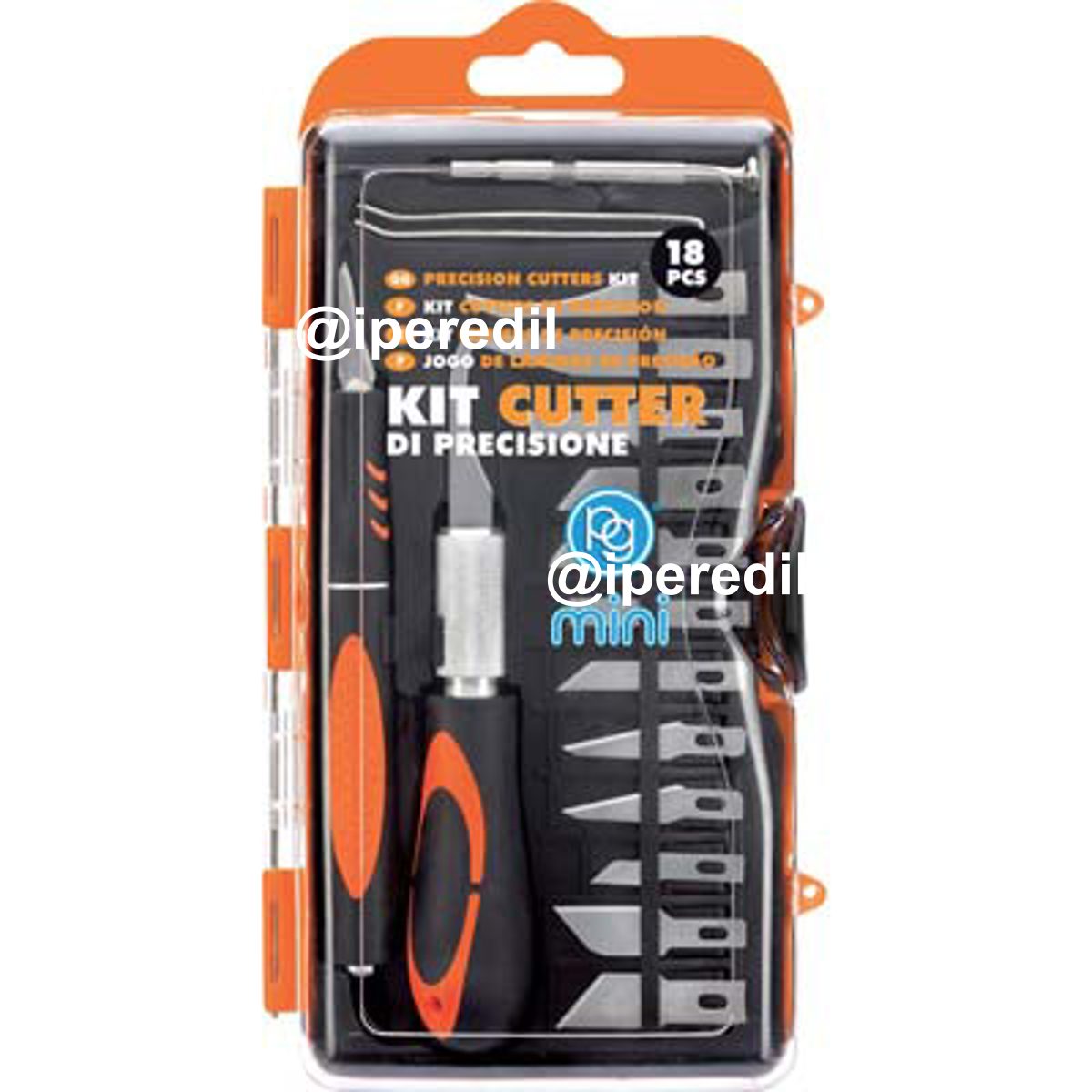 CUTTER DI PRECISIONE IN KIT PG CF=PZ 18
