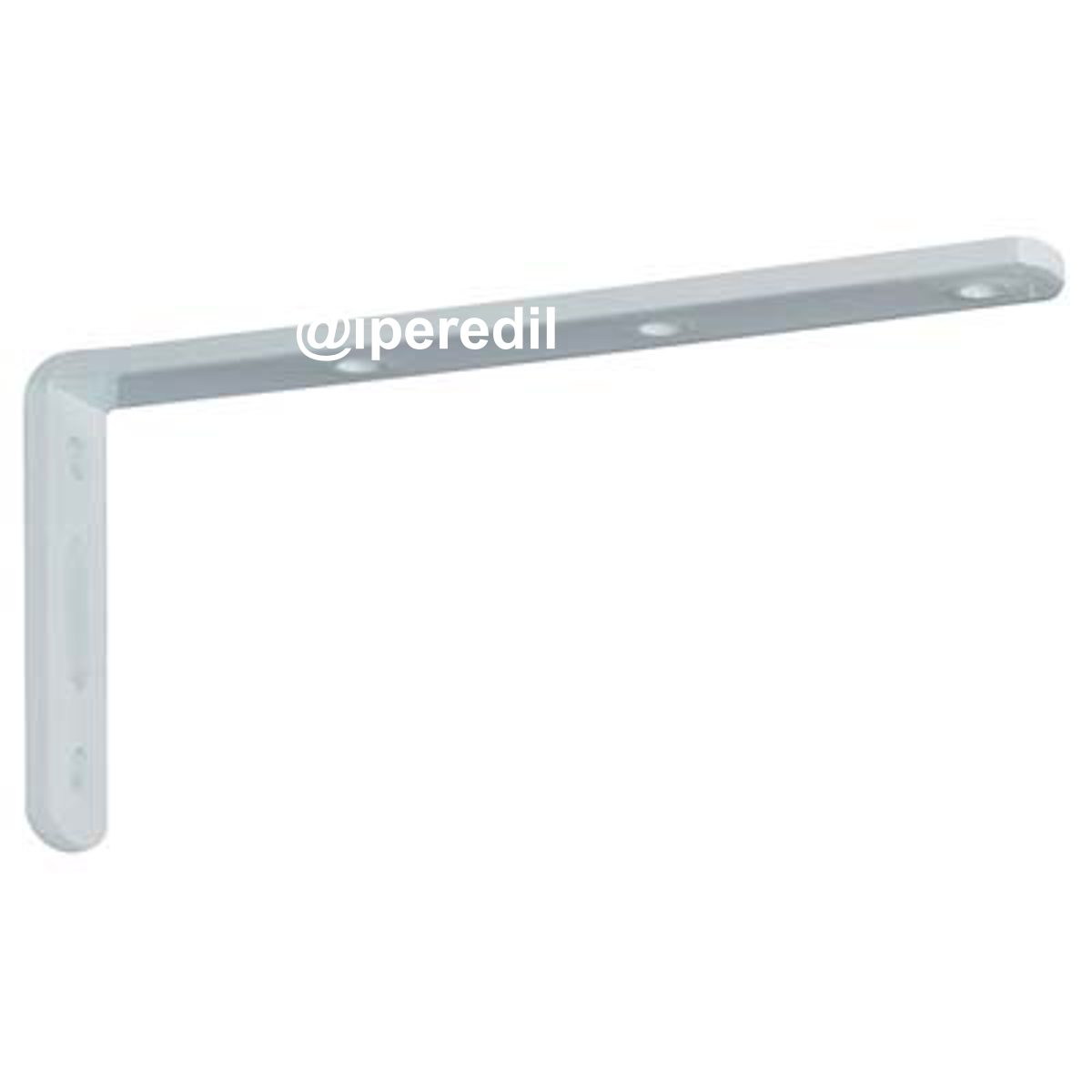 REGGIMENSOLA LEGGERA ACCIAIO VERNICIATO BIANCO MM 100X70