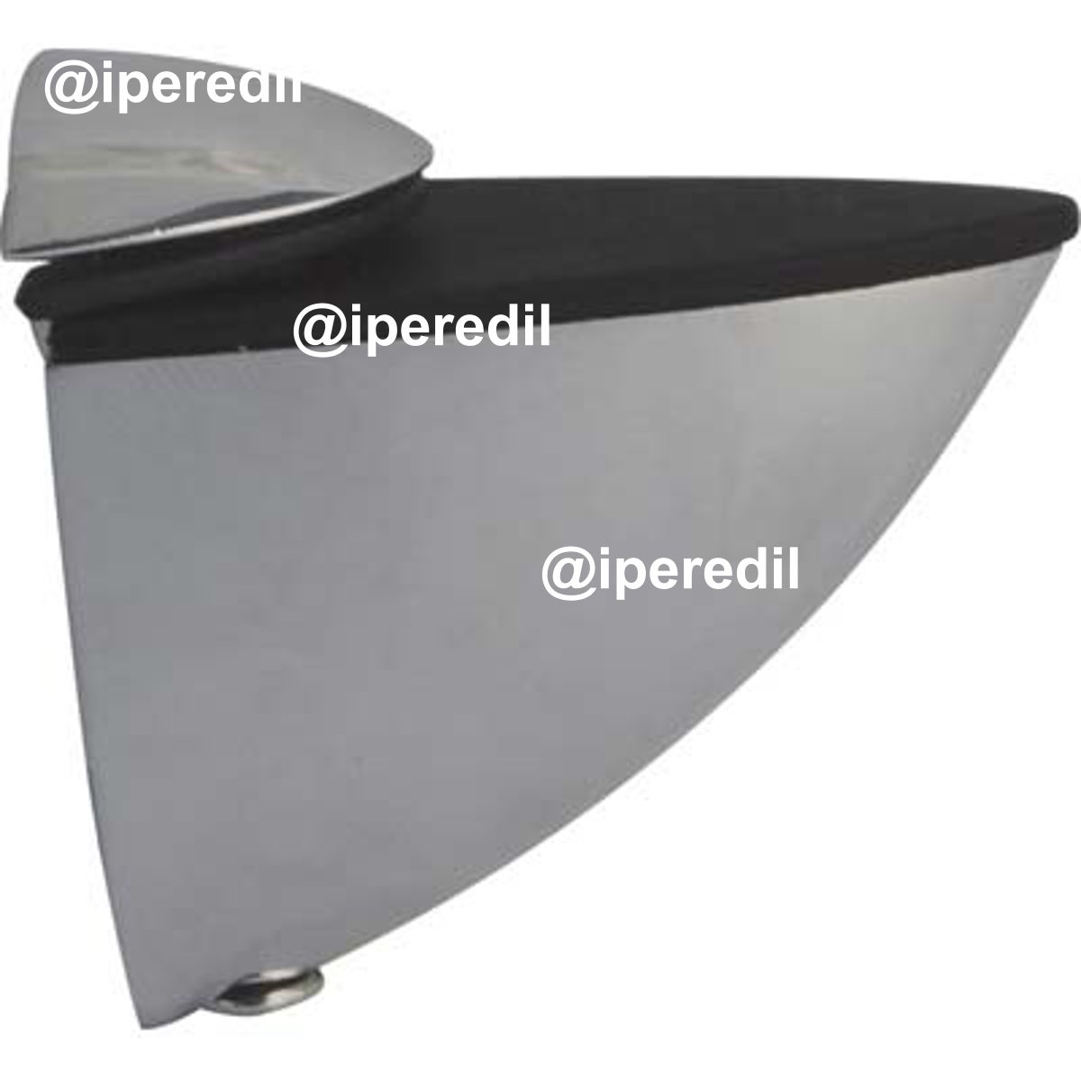 REGGIVETRO A MORSETTO SOLE ZAMA CROMO LUCIDO MM 75X55 S. MAX MM 25