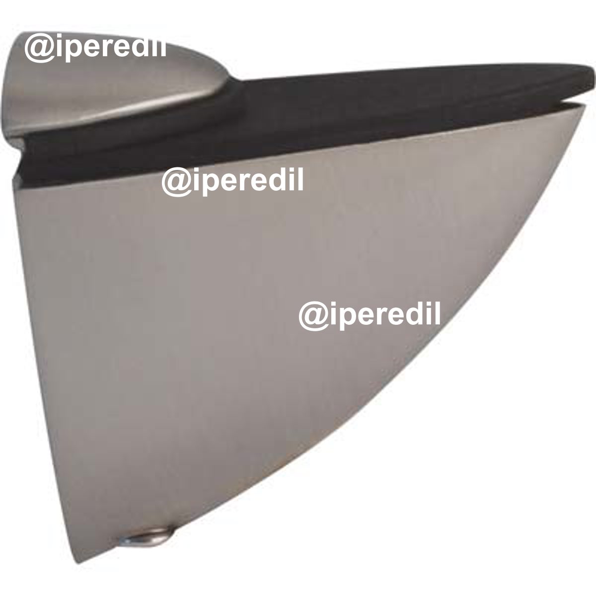 REGGIVETRO A MORSETTO SOLE ZAMA CROMO SATINATO MM 75X55 S. MAX MM 25