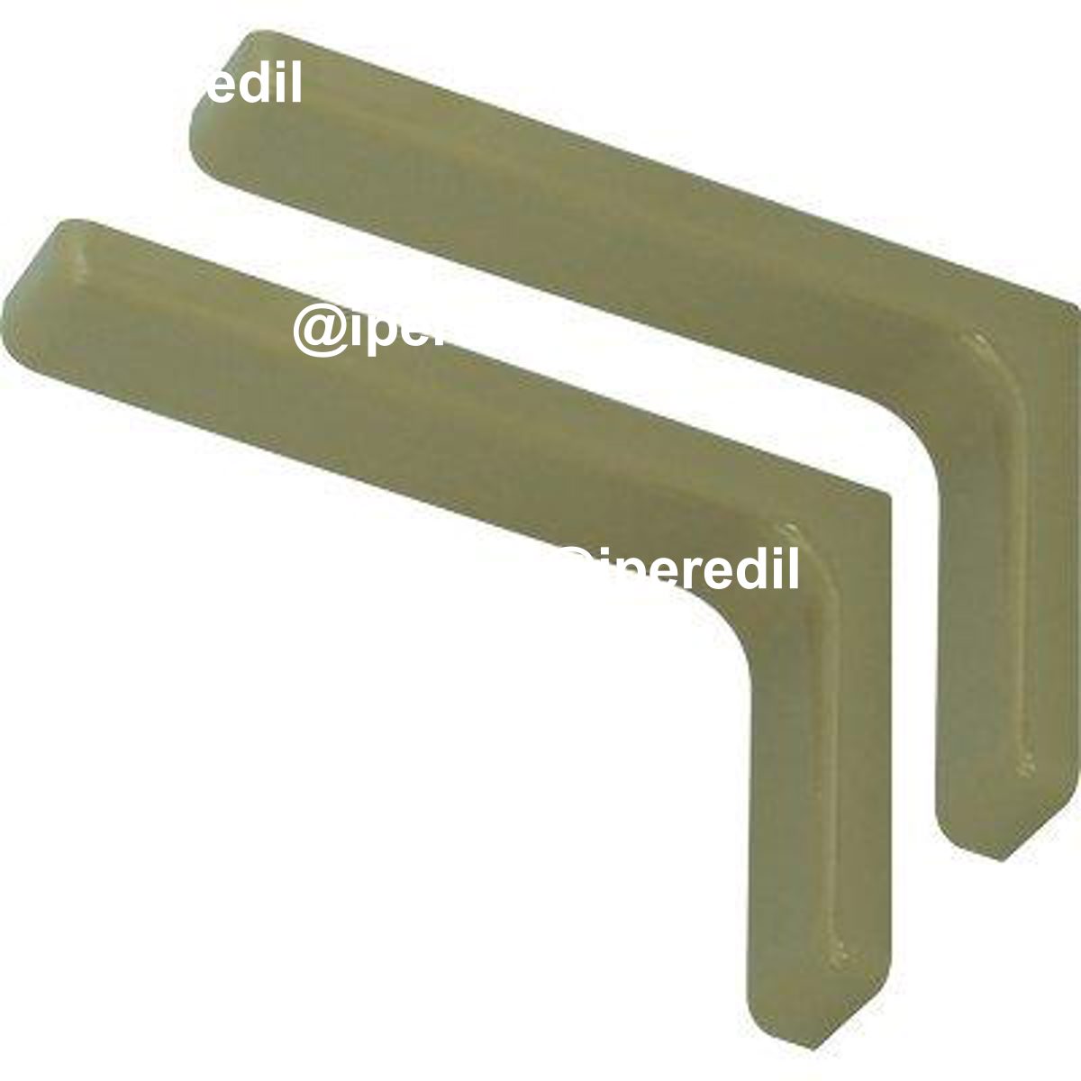 REGGIMENSOLA RICOPERTA LEONARDO BOLIS ACCIAIO/PLASTICA FRASSINO MM 180X114 CF=PZ 2
