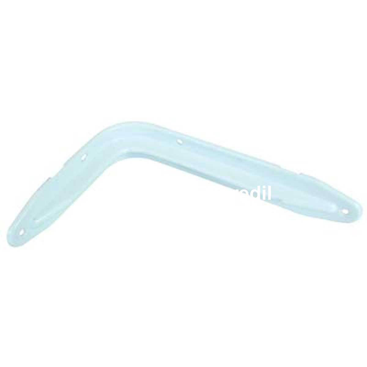 REGGIMENSOLA EUROPA BOLIS ACCIAIO NERVATO VERNICIATO BIANCO MM 280X170 - 04350273