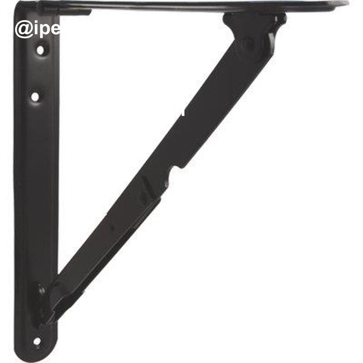 REGGIMENSOLA PIEGHEVOLE ACCIAIO VERNICIATO NERO MM 400X400