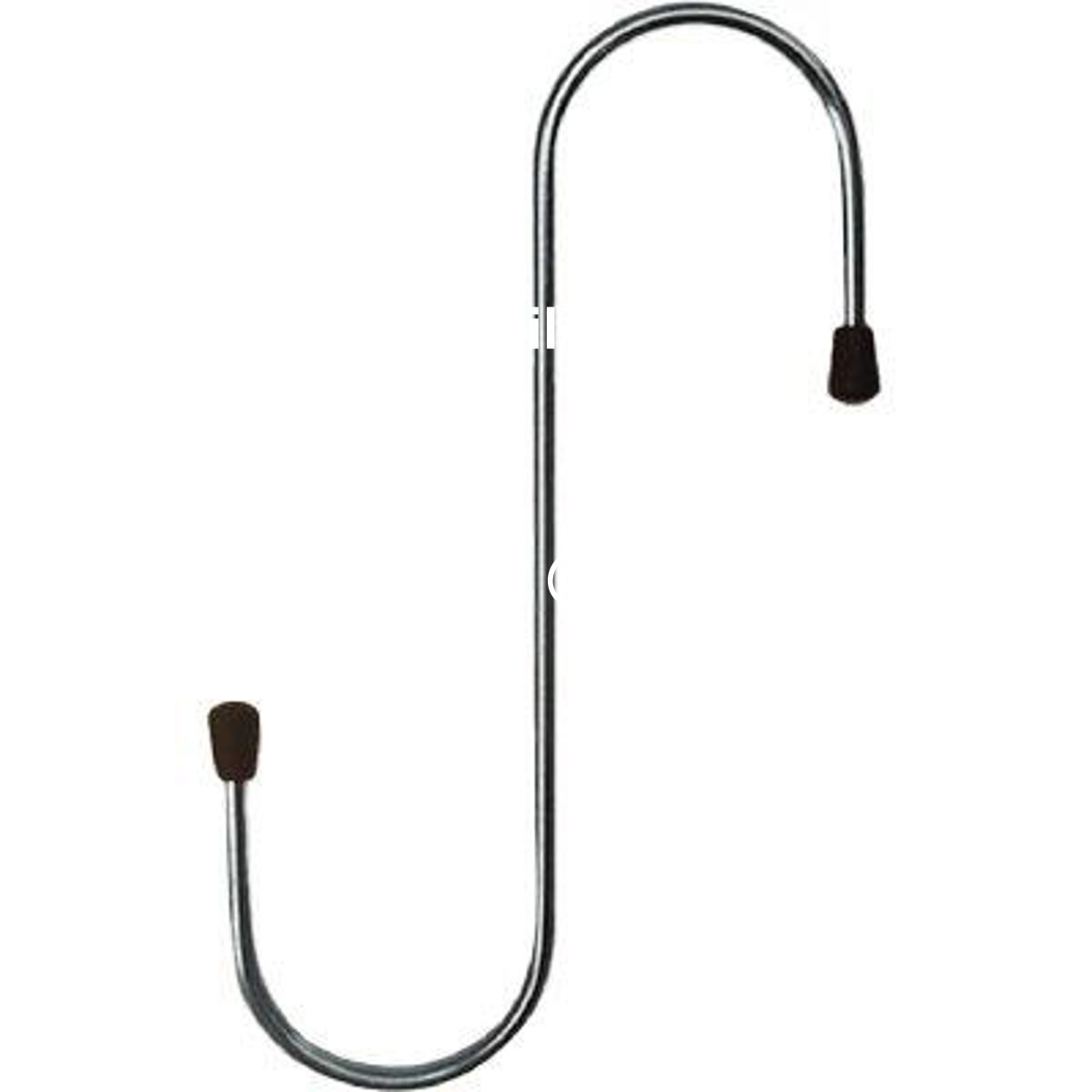 GANCIO S MULTIUSO 690 MINUTEX ACCIAIO ZINCATO FINALE TAPPO IN PVC H.CM 18