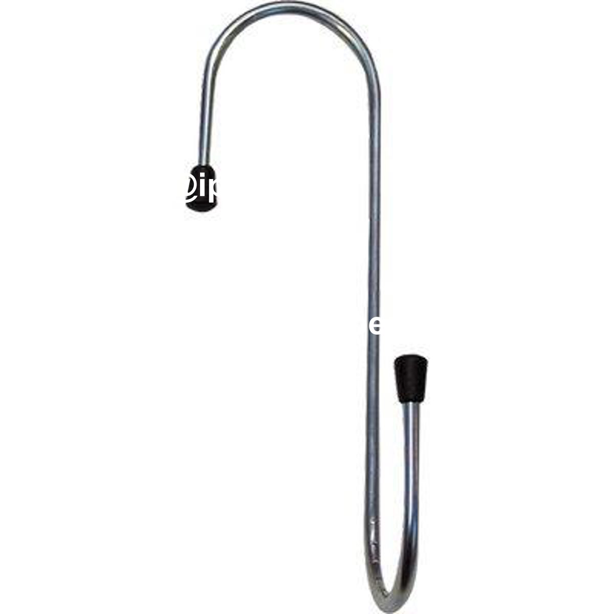 GANCIO S MULTIUSO 684 MINUTEX ACCIAIO ZINCATO FINALE TAPPO IN PVC H.CM 18