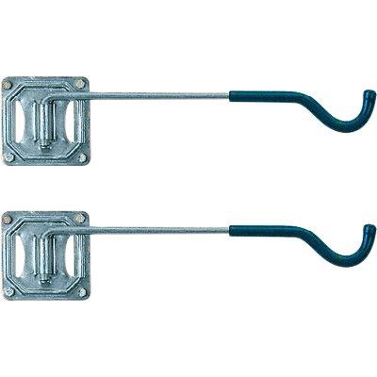 GANCIO PORTA BICI LUNGO 821 MINUTEX ACCIAIO ZINCATO CON GUAINA CM 37 CF=PZ 2