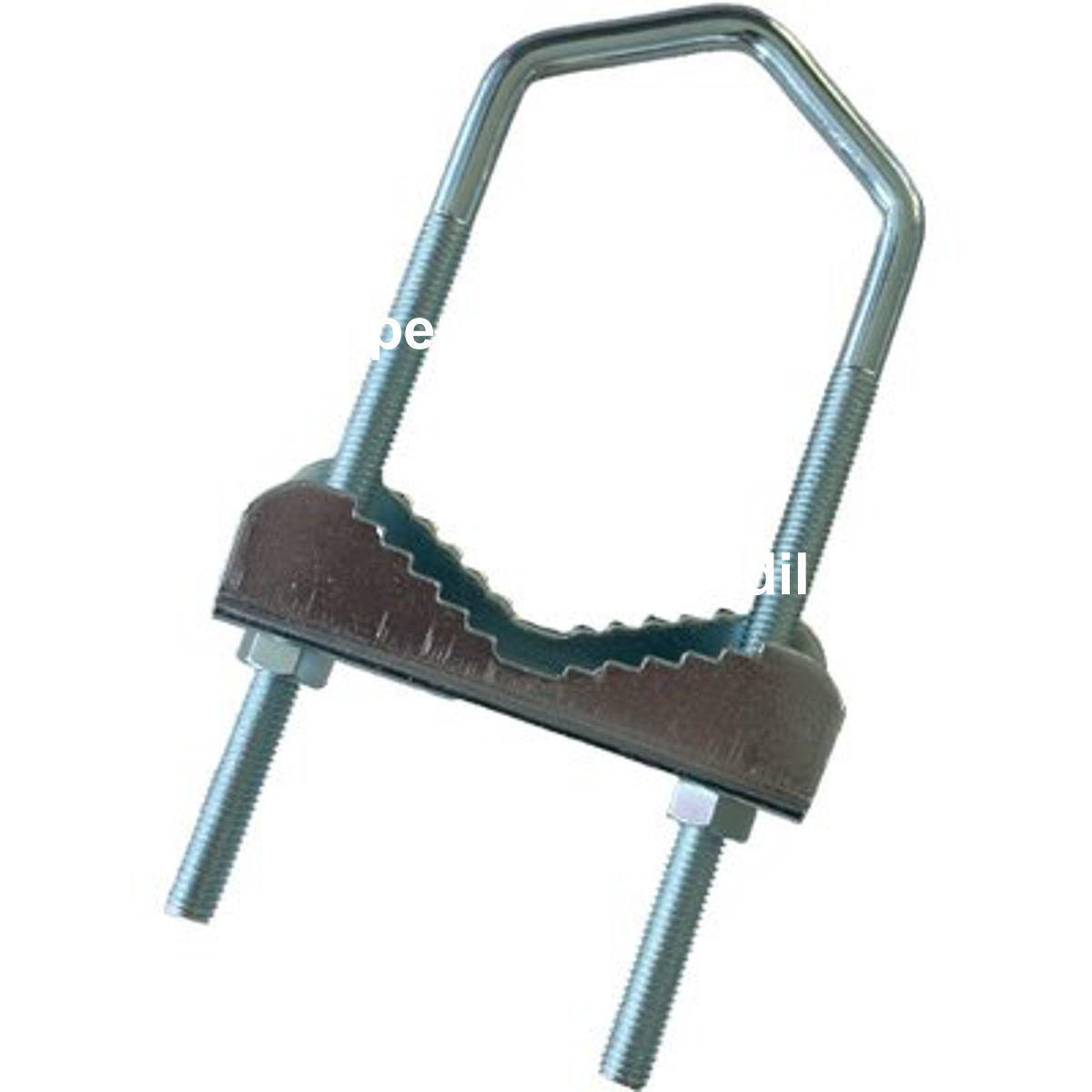 ZANCA ANTENNA PARABOLA A RINGHIERA ACCIAIO ZINCATO PALO MM 30/60 CM 16X6,0
