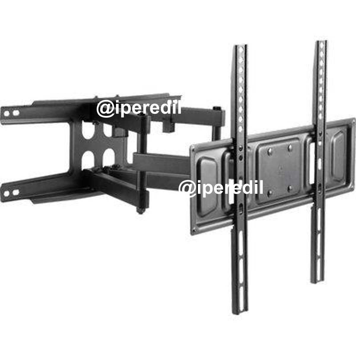 SUPPORTO TV PIATTA BR LED 12 BRAVO ACCIAIO VERNICIATO NERO 32"/75" KG 40