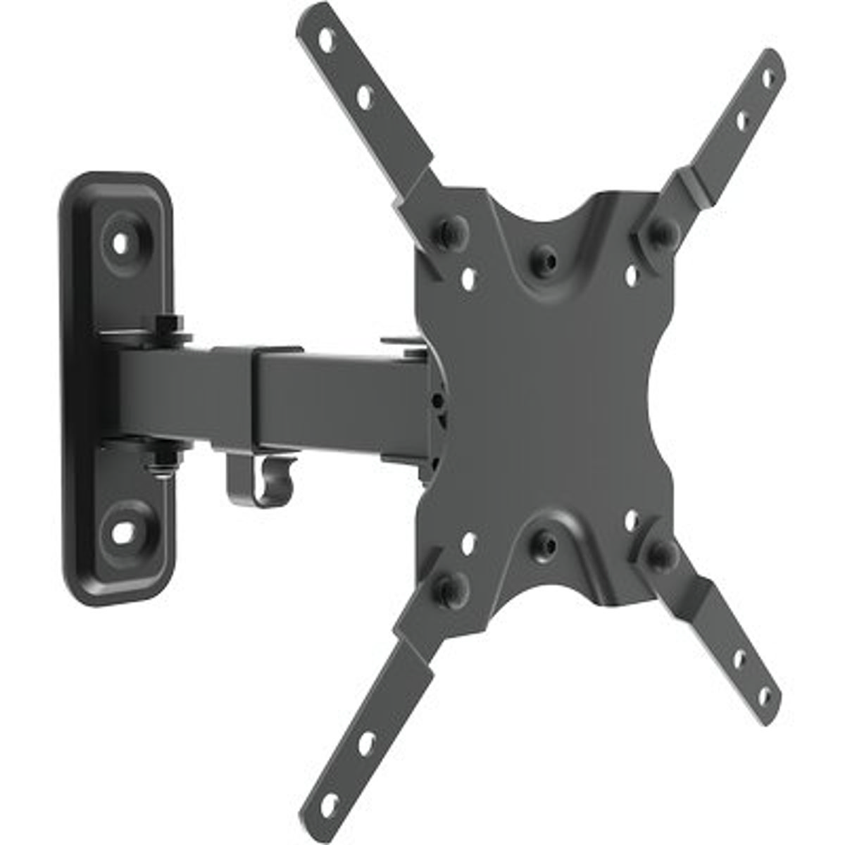SUPPORTO TV PIATTA BR LED 9 BRAVO ACCIAIO VERNICIATO NERO 13"/42" KG 20