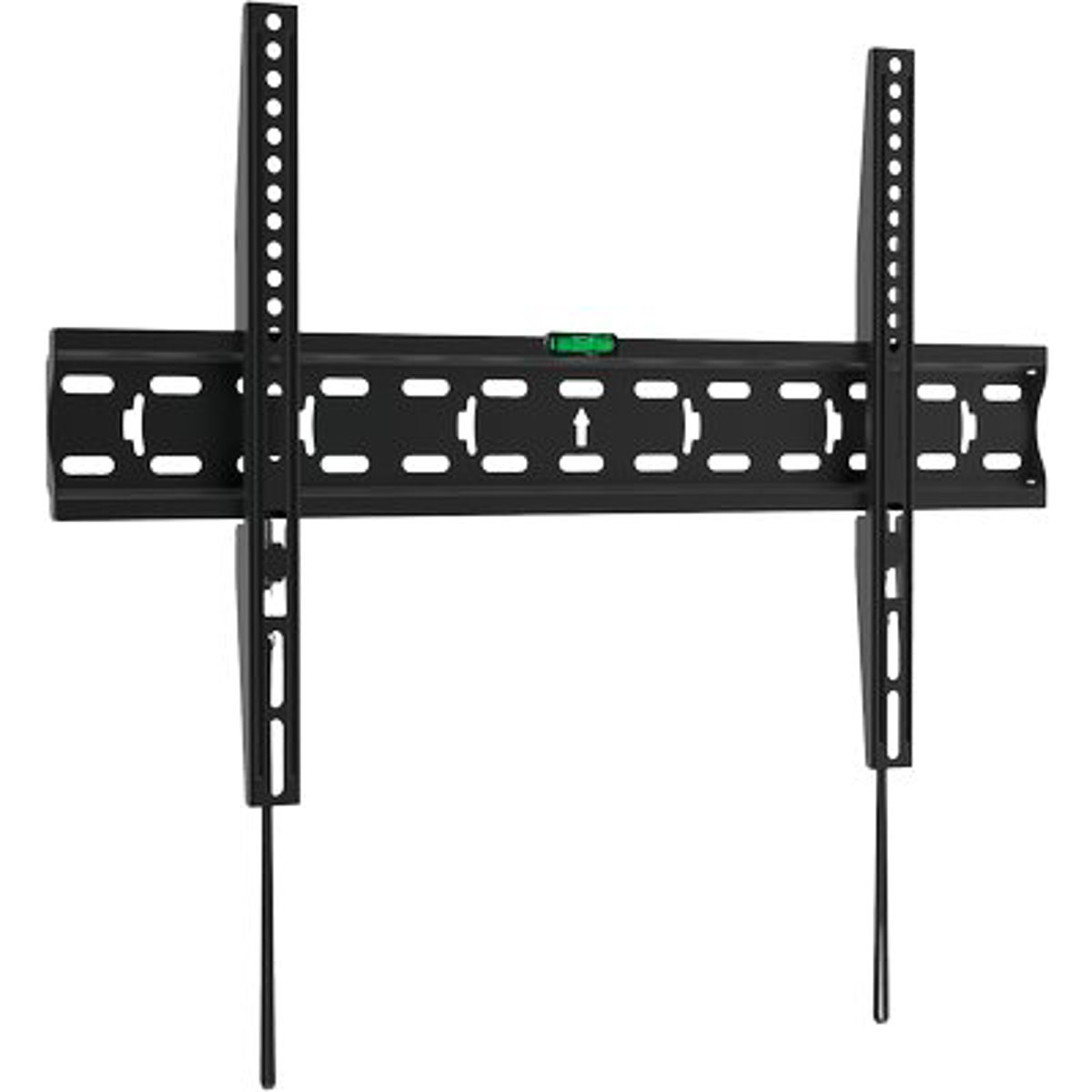 SUPPORTO TV PIATTA QUADRO 2 BRAVO ACCIAIO VERNICIATO NERO 32"/85" KG 40