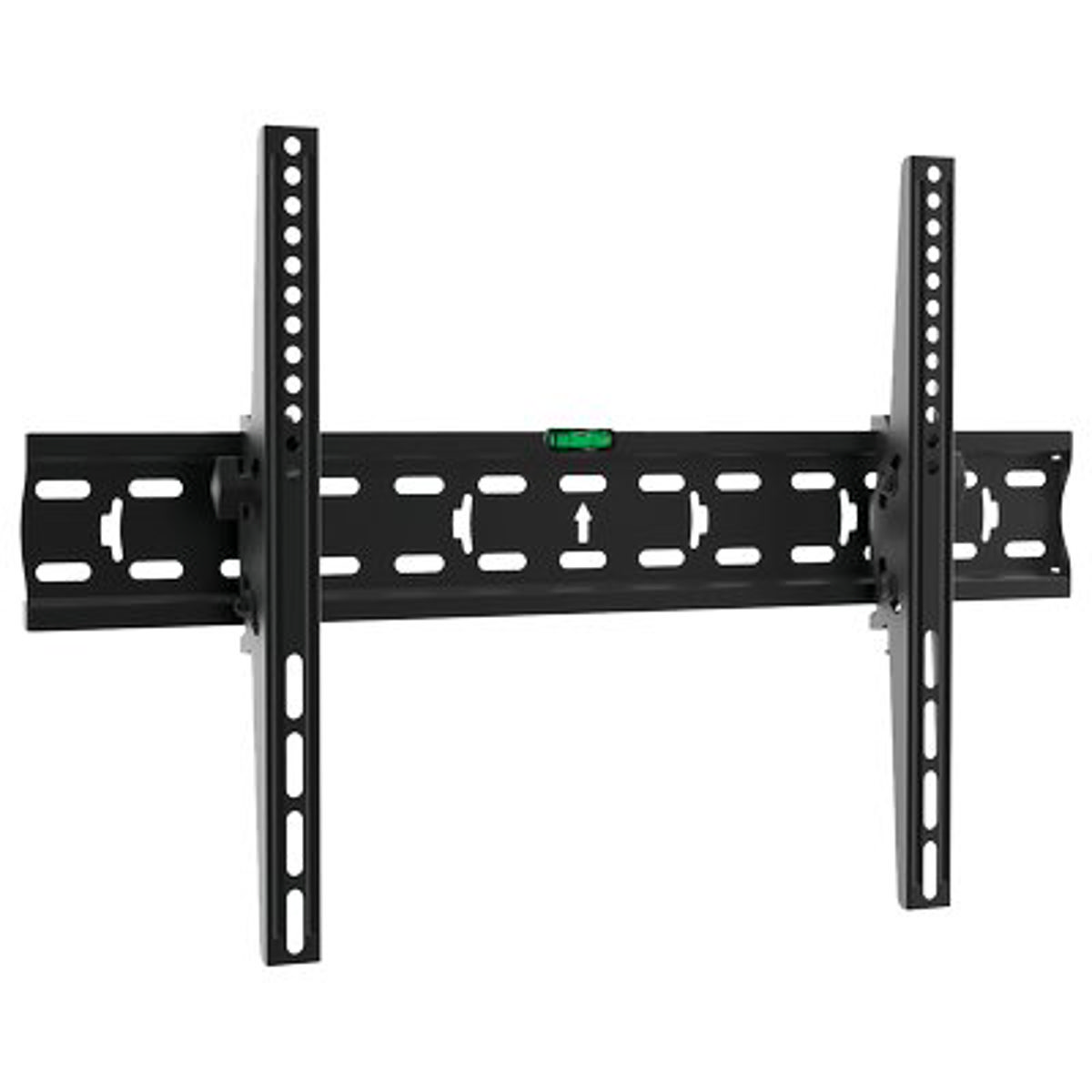 SUPPORTO TV PIATTA QUADRO 4 BRAVO ACCIAIO VERNICIATO NERO 32"/82" KG 40