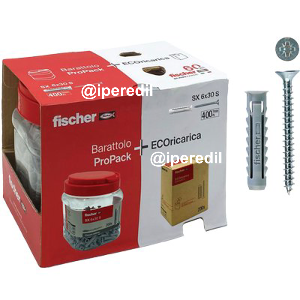 TASSELLO NYLON SX 6S PROPACK + REFILL FISCHER CF=PZ 400 - 04352952