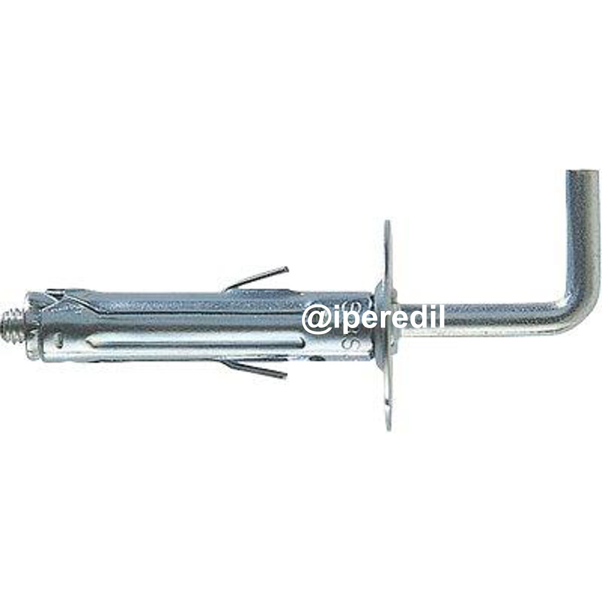 TASSELLO ACCIAIO SBS GANCIO LUNGO FISCHER SBS 9/6 CF=PZ 50