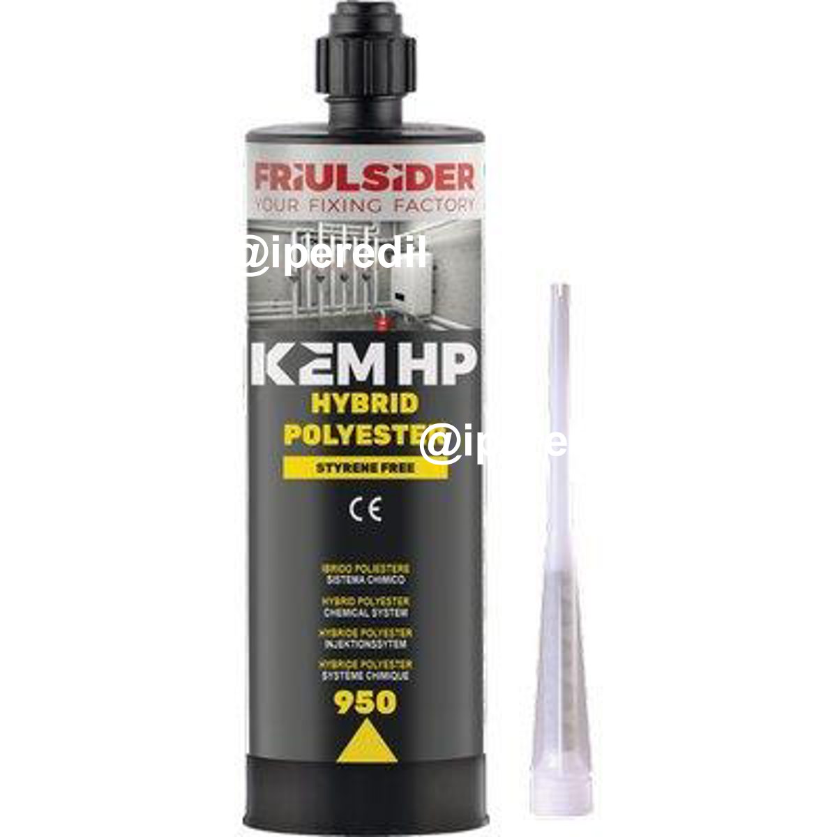 ANCORANTE CHIMICO KEM 950 FRIULSIDER POLIESTERE NO STIRENE ML 400