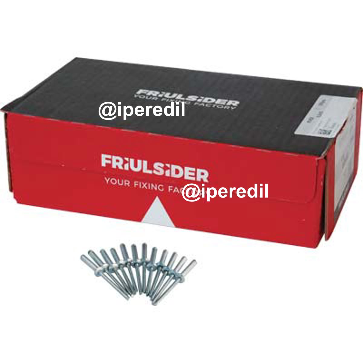 RIVETTO A STRAPPO ALLUMINIO FRIULSIDER MM 4,0X10 CF=PZ 500 - 04363526