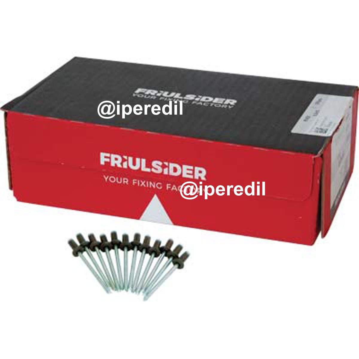 RIVETTO A STRAPPO ALLUMINIO TESTA MORO FRIULSIDER MM 4,0X12 CF=PZ 500 - 04363581