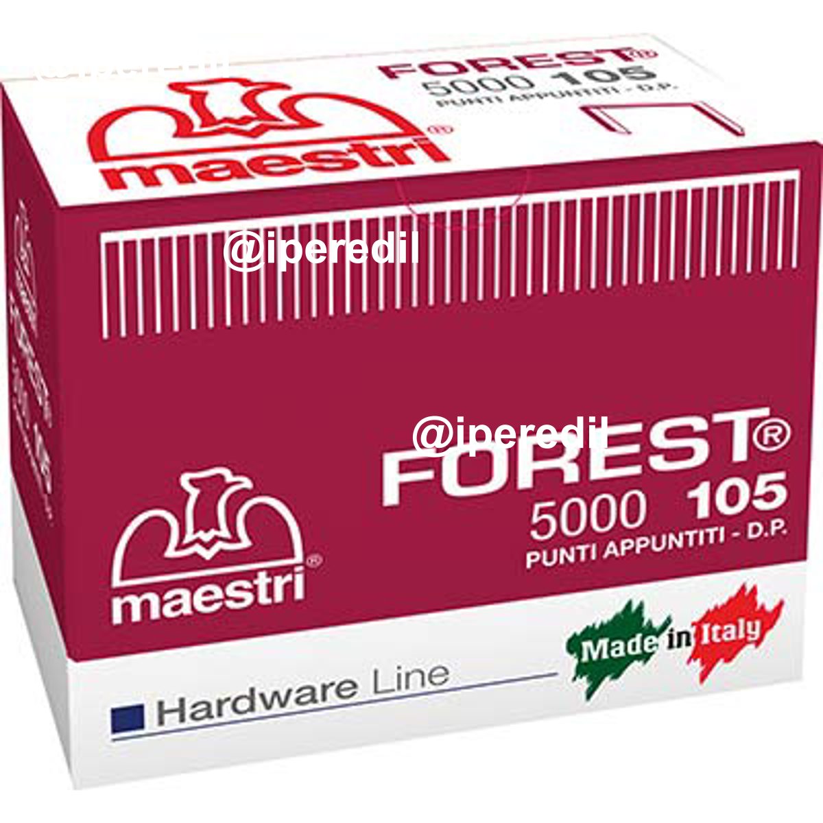 PUNTO FOREST 105 X FISSATRICE RO-MA ZINCATO CF=PZ 5000 MM 10,05X5 - 04372413