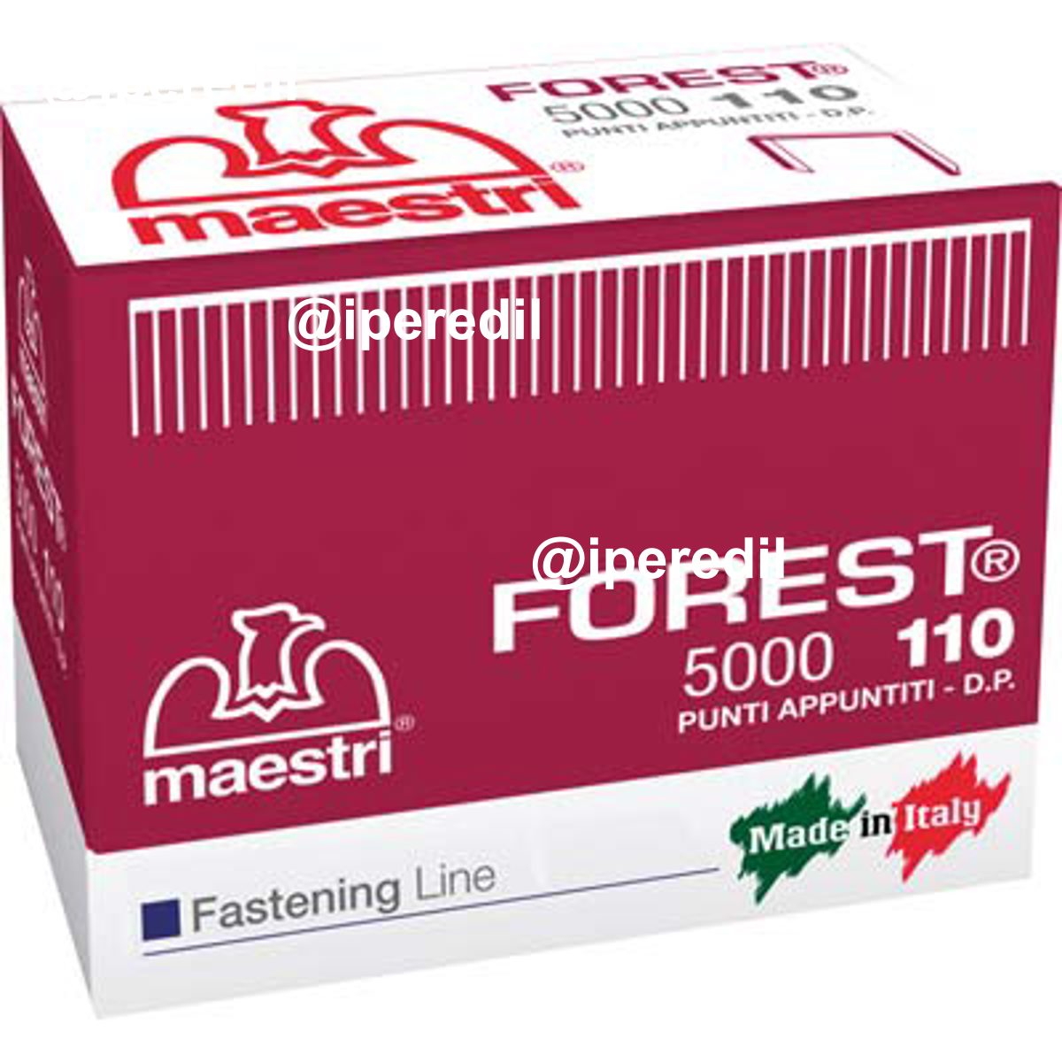 PUNTO FOREST 110 X FISSATRICE RO-MA ZINCATO CF=PZ 5000 MM 10,05X10 - 04372416
