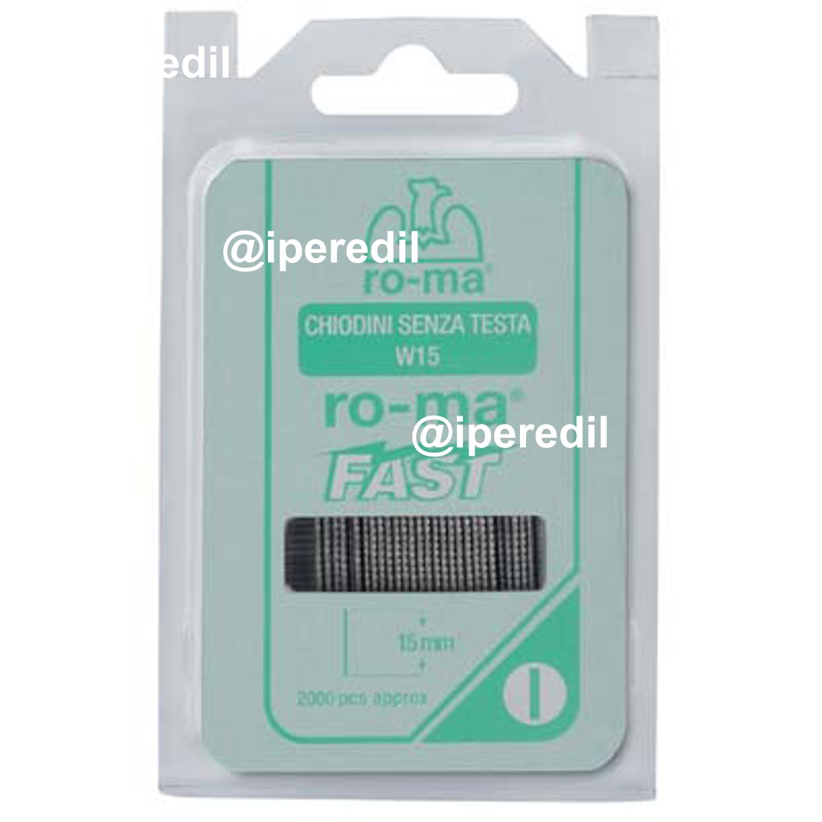 SPILLO W SENZA TESTA SELF RO-MA W15 CF=PZ 2.000 H.MM 15 S.MM 1X1,25 - 04372418