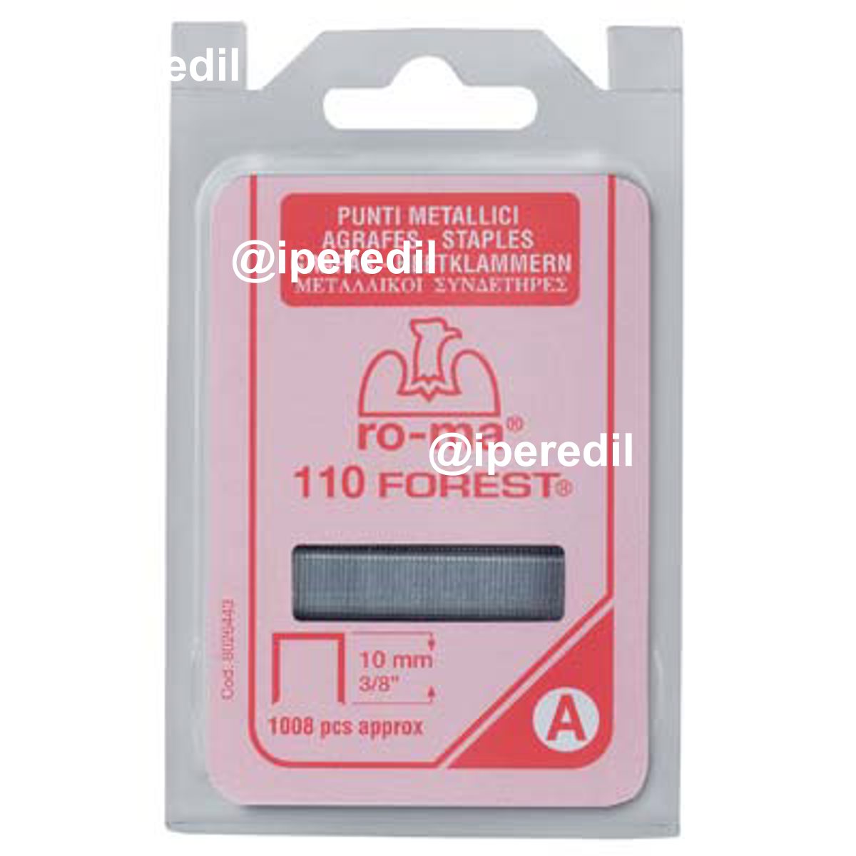 PUNTO FOREST 110 X FISSATRICE SELF RO-MA ZINCATO CF=PZ 1.008 MM 10,05X10 - 04372452