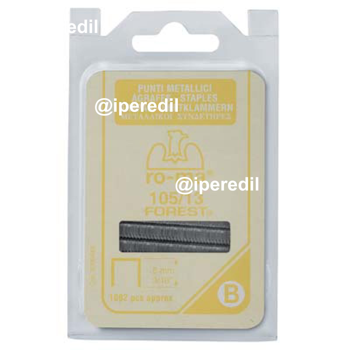 PUNTO FOREST 105/13 X FISSATRICE SELF RO-MA ZINCATO CF=PZ 1.092 MM 10,05X5 - 04372458