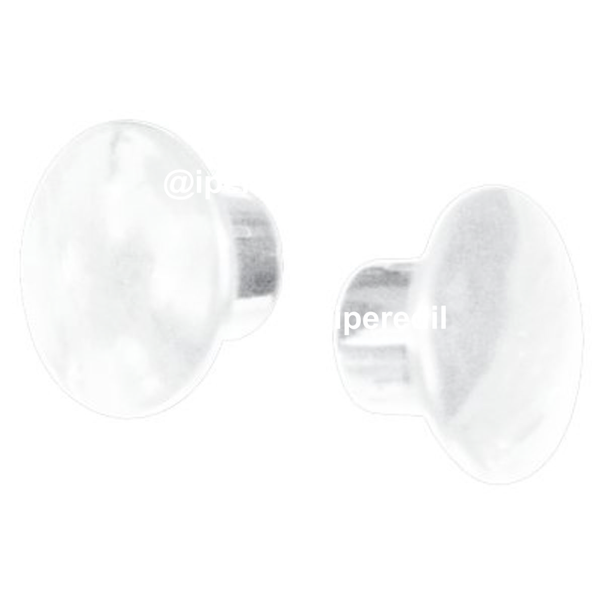TAPPO COPRIFORO PLASTICA BIANCA MM 6