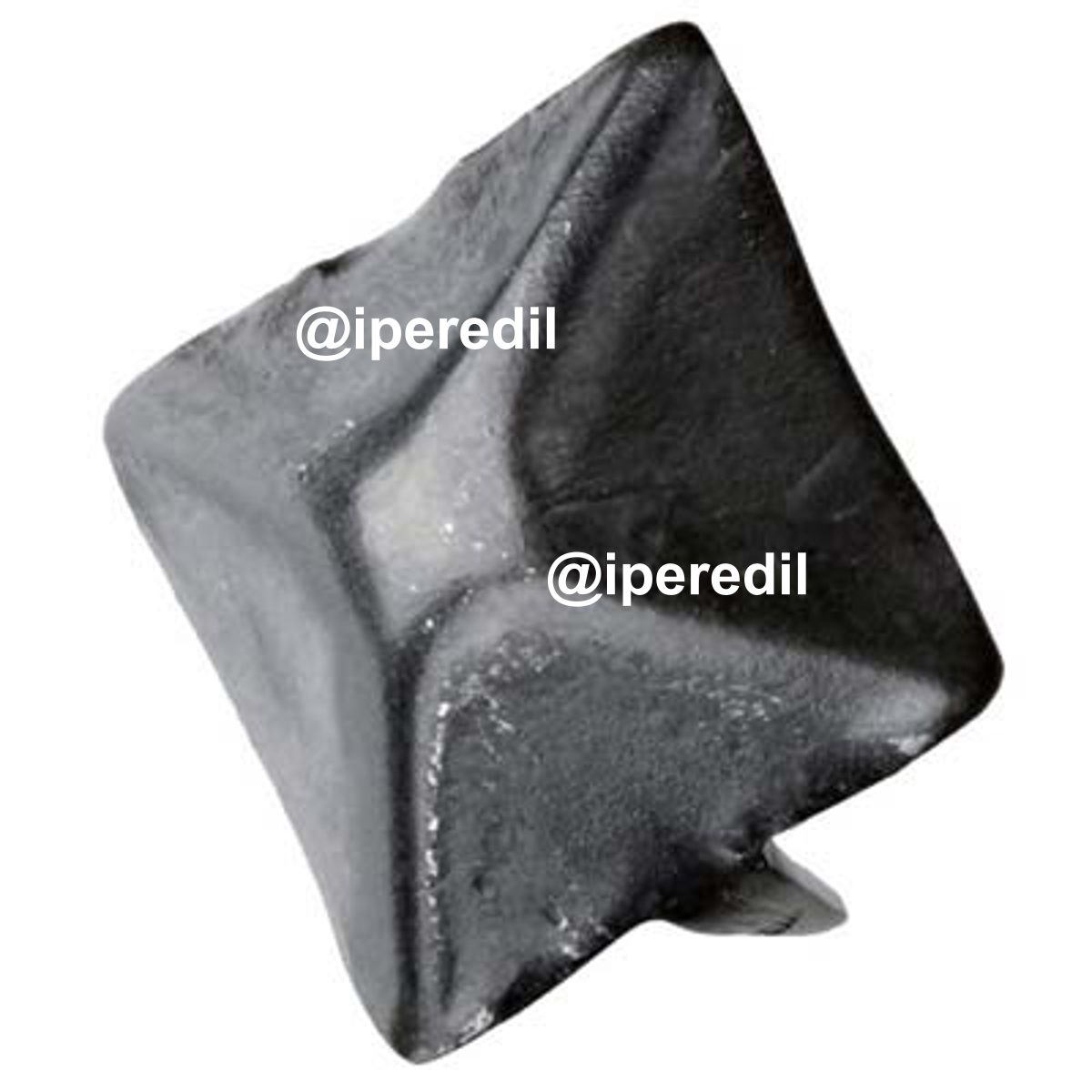 CHIODO A BORCHIA PUNTA DOPPIA X MOBILI DDF FERRO BATTUTO MM 20X20