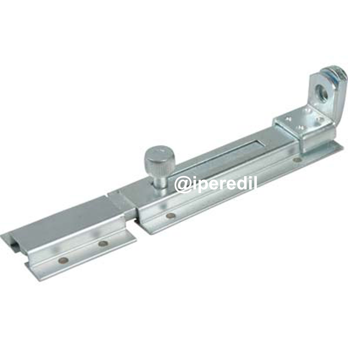 CATENACCIO PORTALUCCHETTO PIATTO 36 IBFM ZINCATO PIASTRA LARGA MM 40 MM 6X16 CM 18