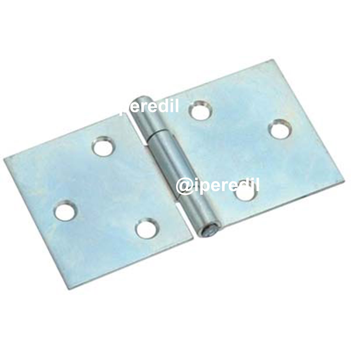CERNIERA RETTANGOLARE PESANTE 816 VALTOCE ACCIAIO ZINCATO PERNO FISSO MM 64X110X2,0 - 04383459