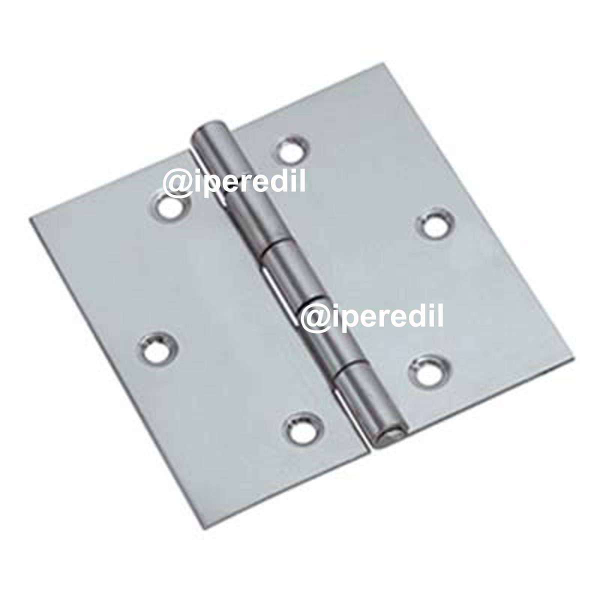 CERNIERA QUADRA 3317 VALTOCE INOX PERNO FISSO MM 40X40X0,8